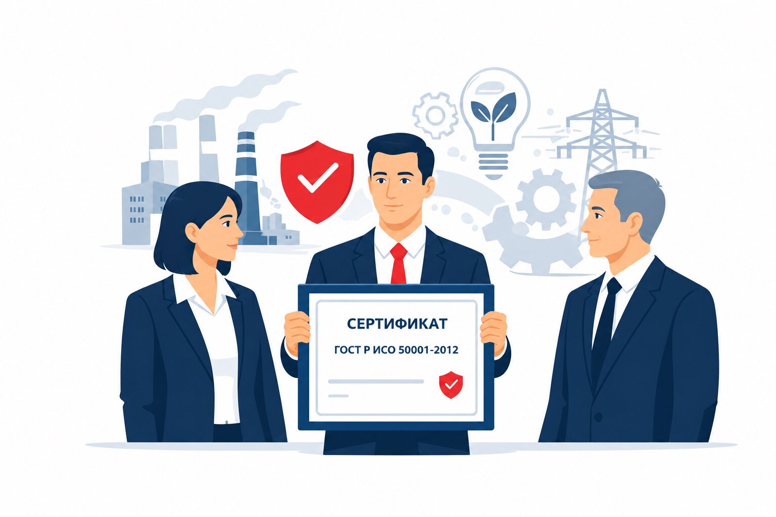 Оформление сертификата ГОСТ Р ИСО 50001-2012 в Нижневартовске и по всему Ханты-Мансийскому автономному округу — Югра