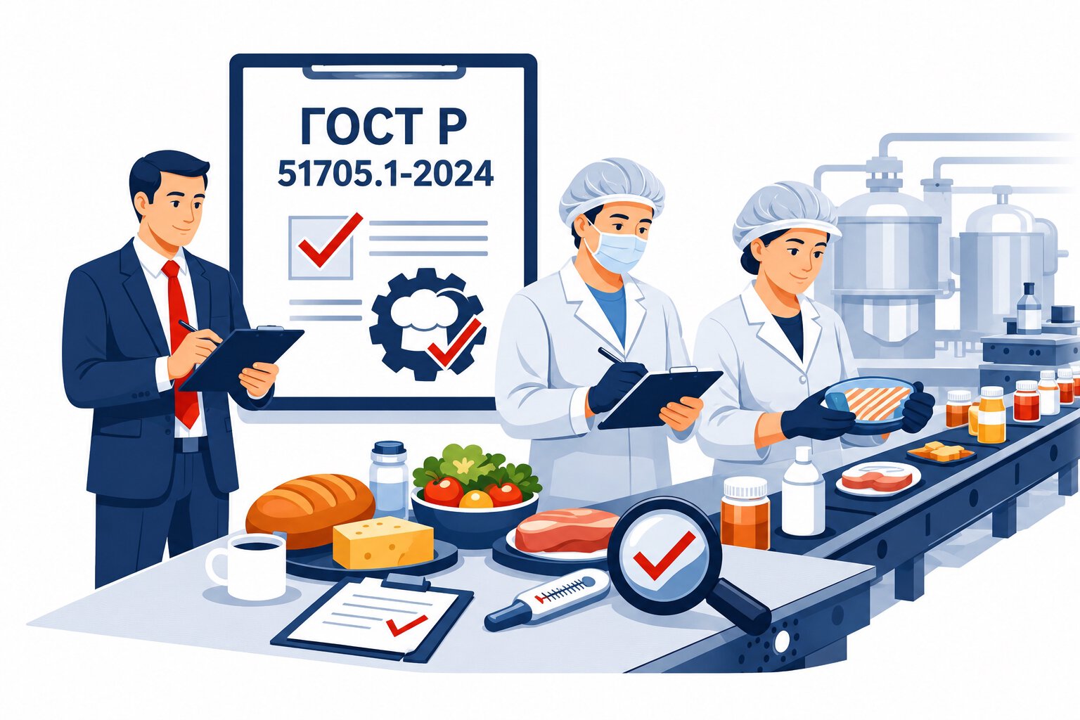 Оформление ГОСТ Р 51705.1 2024 ХАССП в Нижневартовске