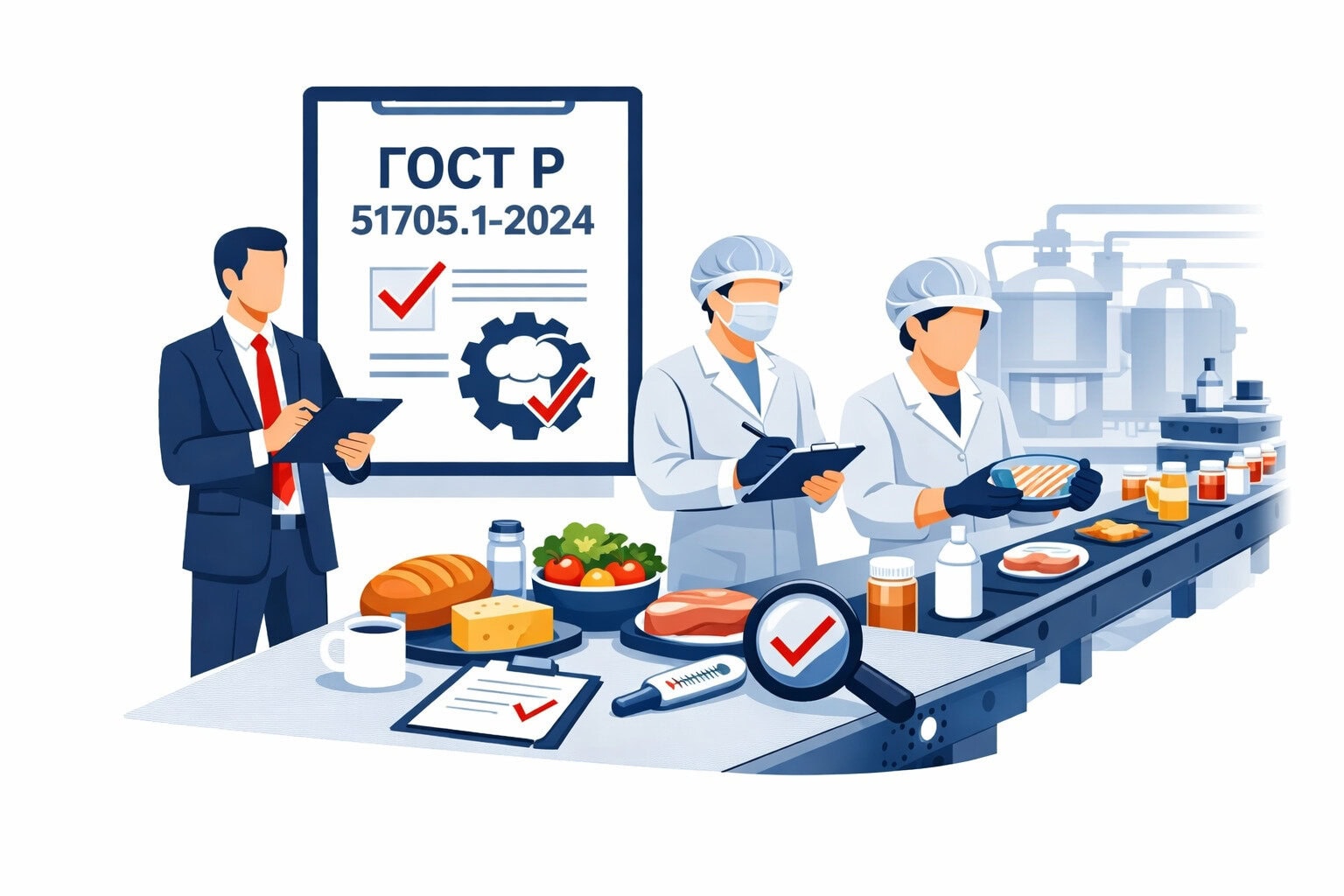 Оформление ГОСТ Р 51705.1 2024 ХАССП в Нижневартовске